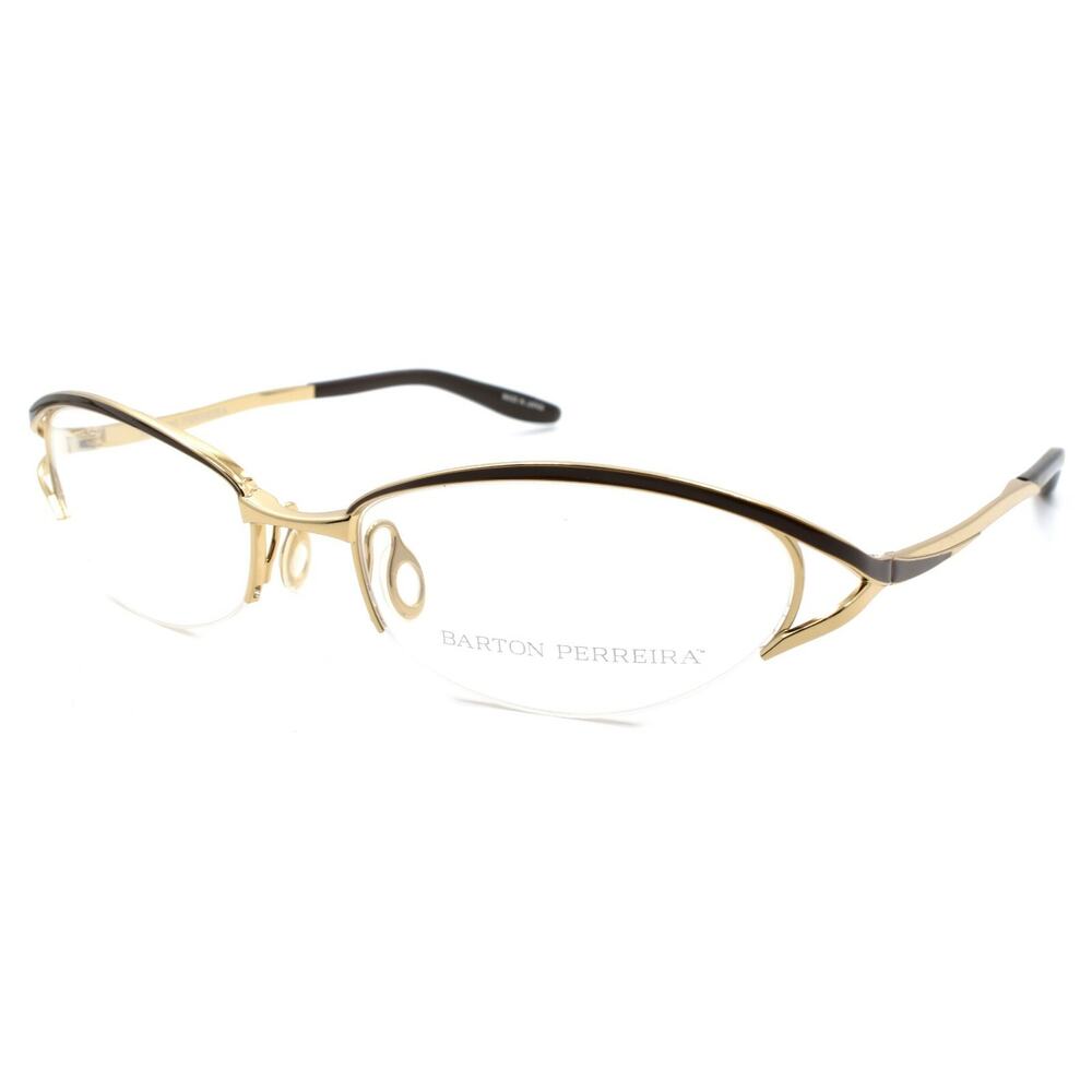Barton Perreira Eliza Women's Eyeglasses Frames 53-17-125 Foxy Brown / Gold